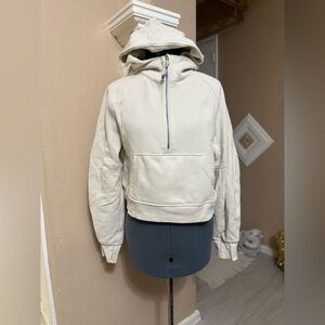 lululemon athletica Cream Hoodie Sweater